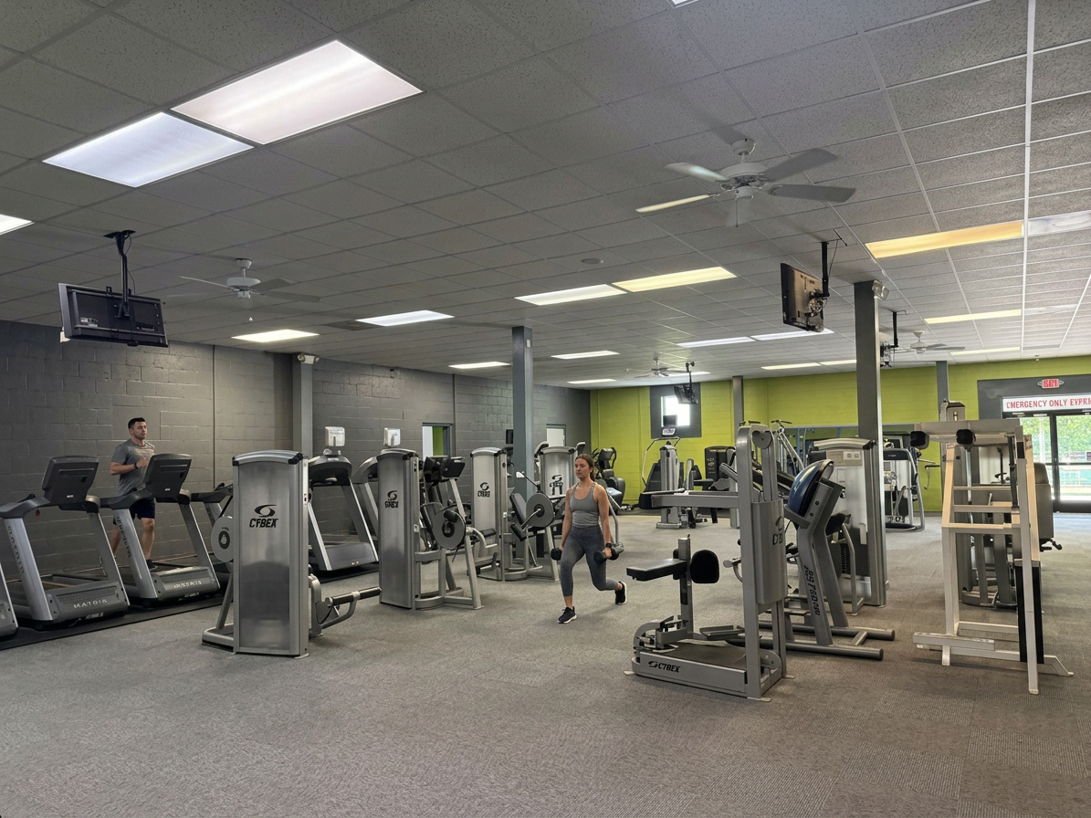 Inside The Ridge Gym & Fitness Center